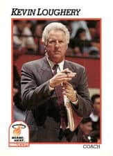 Kevin Loughery 1991-92 Hoops Base Set card