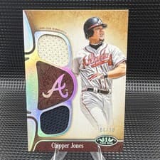 2026 Topps Tier One Tier One Legend Relics Chipper Jones #T1LR-CJ card