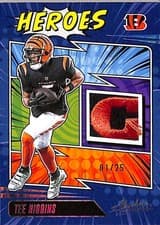 2025 Panini Absolute Absolute Heroes Memorabilia Tee Higgins #AHM-THS card