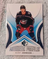 Kent Johnson 2024 SP Authentic Profile card