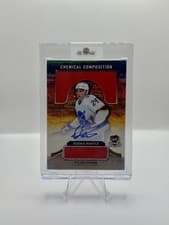 Dylan Cozens 2020 Upper Deck The Cup Chemical Composition Mantle Autographs card