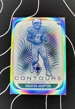 Omarion Hampton 2025 Panini Phoenix Contours card