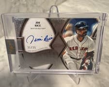 2025 Topps Five Star Preeminent Power Autographs Jim Rice #PEP-JR card