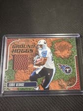 Eddie George 2024 Panini Absolute Ground Hoggs Materials card