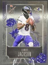 2025 Topps Signature Class Roses Lamar Jackson #ROSES-4 card