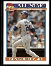 Ken Griffey Jr. 1991 Topps card