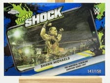 2026 Topps Chrome WWE Viral Shock Shawn Michaels #VIR-8 card