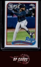 2024 Topps Chrome 1989 Topps Baseball Chrome Layer Variations Junior Caminero #89BCL-15 card