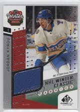 2025-26 SP Game Used 2025 Winter Classic Fabrics Jordan Kyrou #WCF-8 card