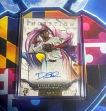 2025 Topps Inception Rookie & Emerging Stars Autographs Darren Baker #RESA-DB card