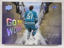 2024-25 Upper Deck Ice Go to Work Collin Graf #GTW-15 card