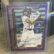 2025 Topps Pro Debut Autographs Tai Peete #PD-2 card