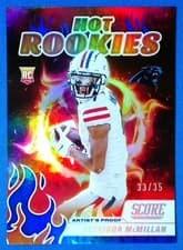 2025 Score Hot Rookies Tetairoa McMillan #7 card
