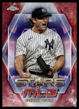Gerrit Cole 2023 Topps Stars of MLB Chrome card