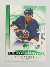 Isaiah George 2024 SP Authentic card