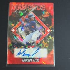 2025 Leaf Metal Diamond in the Rough Franklin Arias #DR-FA1 card