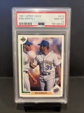 Ken Griffey Sr 1991 Upper Deck card