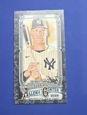 Aaron Judge 2025 Topps Allen and Ginter card