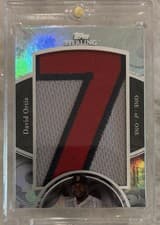 2024 Topps Sterling Jersey Letter Patch Cards David Ortiz #SJLP-DO card