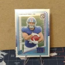 Cam Skattebo 2025 Panini Donruss Optic card