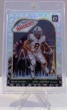 Josh Jacobs 2023 Panini Donruss Downtown card