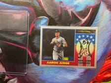 Aaron Judge 2025 Topps Heritage 1976 Player Icon card