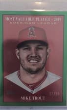 2025 Topps Update Most Valuable Mike Trout #MV-9 card