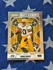 Donald Driver 2024 Panini Absolute Draft Diamonds card