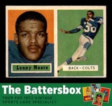 1957 Topps Lenny Moore #128