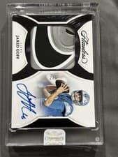 2025 Panini Flawless Flawless Cleat Autographs Jared Goff #6 card