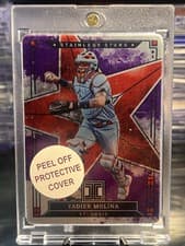 2025 Panini Impeccable Stainless Stars Yadier Molina #7 card