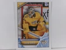 Juuse Saros 2021 Topps NHL Sticker card