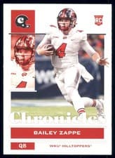 2022 Panini Chronicles Draft Picks Bailey Zappe #24