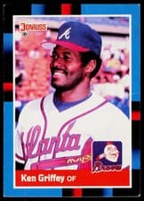 Ken Griffey 1988 Donruss card