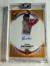 2024 Bowman's Best Best of 2024 Autographs Roman Anthony #B24-RA card