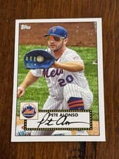 Pete Alonso 2021 Topps 1952 Redux card