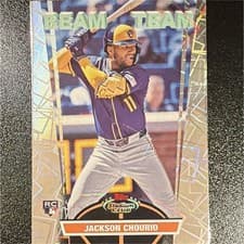 Jackson Chourio 2024 Topps Stadium Club Beam Team card