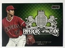 Shohei Ohtani 2020 Stadium Club Emperors of the Zone card
