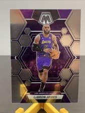 LeBron James 2022 Panini Mosaic card