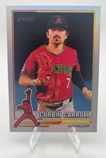 Corbin Carroll 2025 Topps Heritage 1976 Redefined card