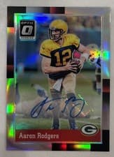 2018 Donruss Optic 1988 Tribute Autograph Aaron Rodgers #1
