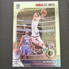 Ja Morant 2019 Panini Hoops Premium Stock card
