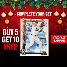 Yu Darvish 2025 Topps Holiday Base Set card