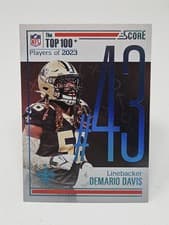 2025 Score Top 100 Demario Davis #44 card