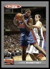 Mike Sweetney 2004-05 Topps Total Base Set card
