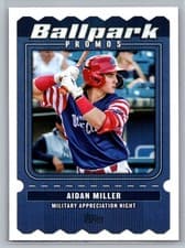 2025 Topps Pro Debut Ballpark Promos Aidan Miller #BP-16 card