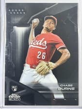 2026 Topps Chrome Black Base Set Chase Burns #38