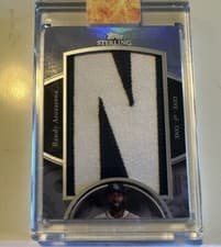 2024 Topps Sterling Jersey Letter Patch Cards Randy Arozarena #SJLP-RA card