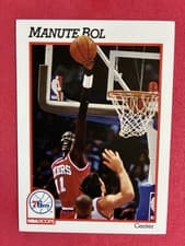 Manute Bol 1991-92 Hoops Base Set card