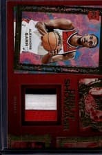 Alexandre Sarr 2024-25 Panini Court Kings Debut Showcase Memorabilia card